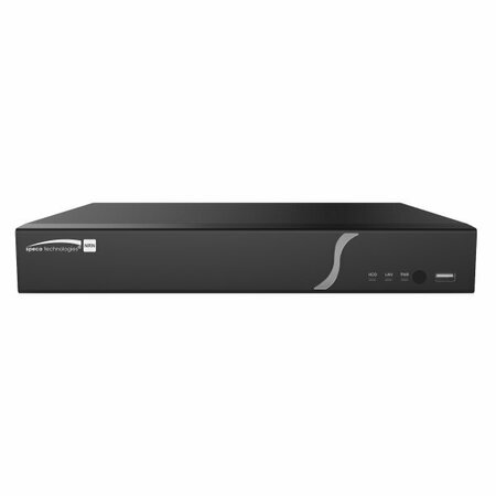 SPECO TECHNOLOGIES 4 Channel 4K H.265 NVR with PoE and 1 SATA- 6TB NDAA Compliant N4NRN6TB